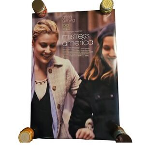 Mistress America 2015 Original Theatrical Movie Poster 27x40 Greta Gerwig D/S